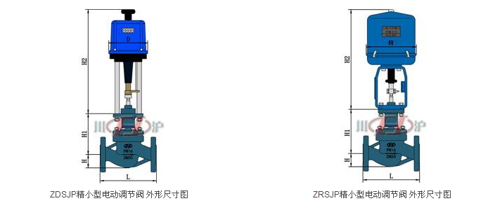 ZRSJP_精小型電動調節閥結構圖